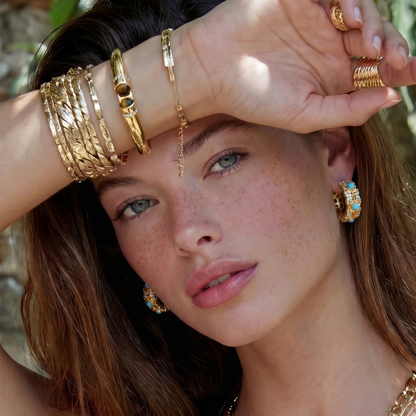 Tiger Eye Bangle by Mindful Elegance