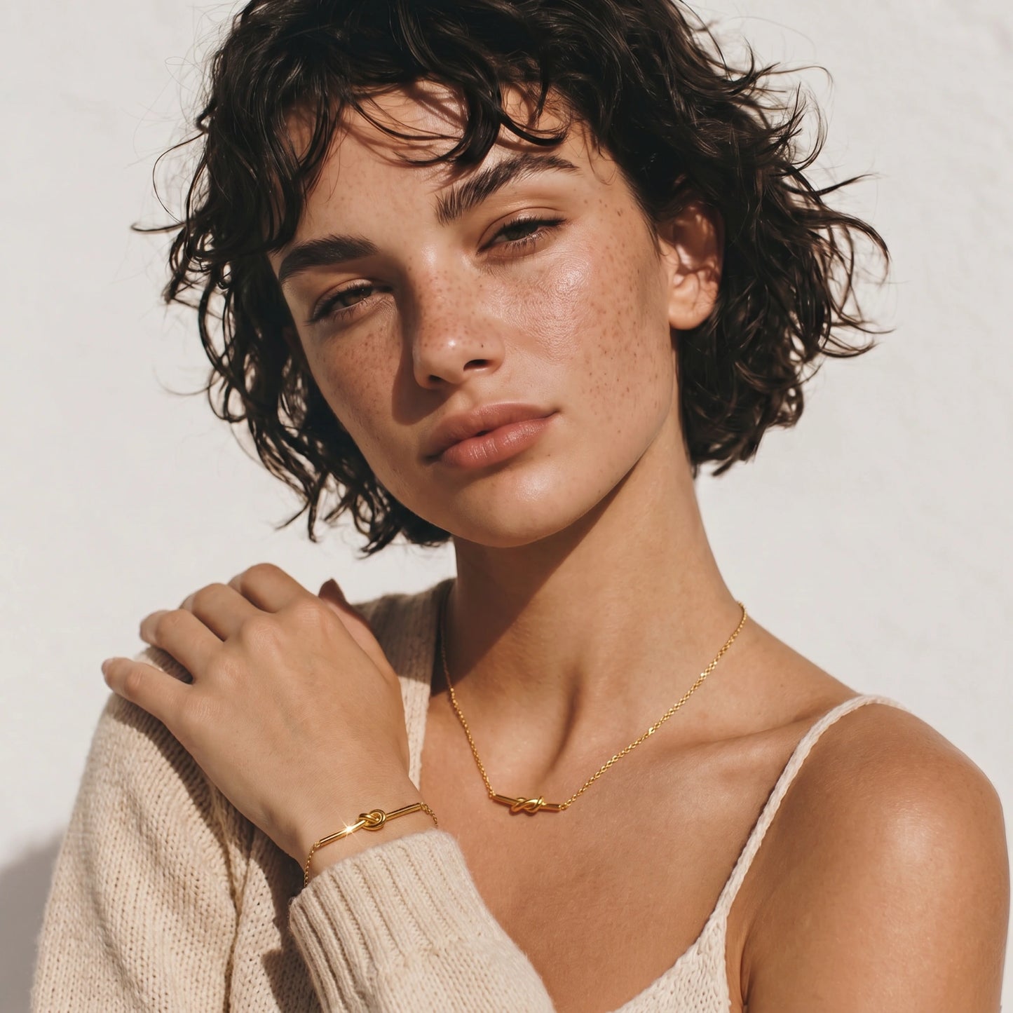 Unity Knot Necklace by Mindful Elegance